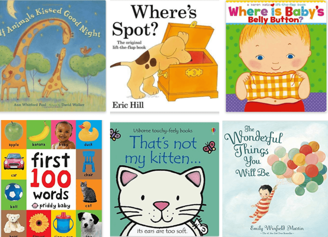 6 classic books for children under 2 years